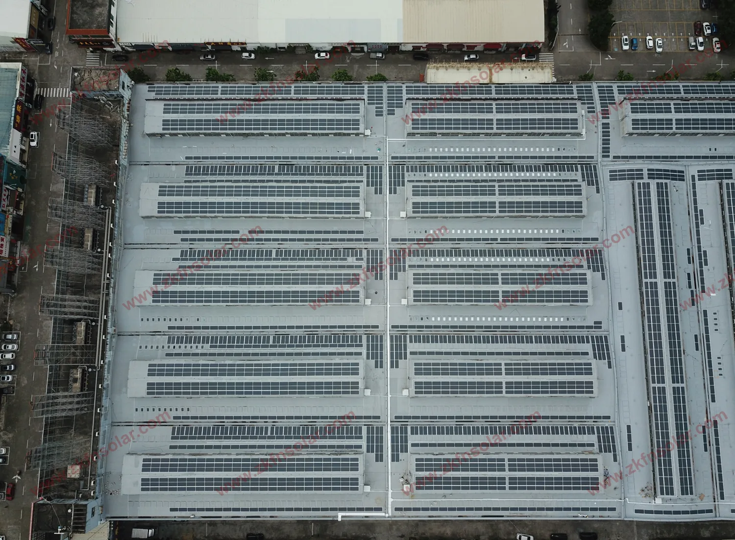 Jiangmen Classic Furniture City Waterproof Membrane PV Project